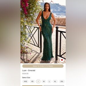 Alamour the label custom gown